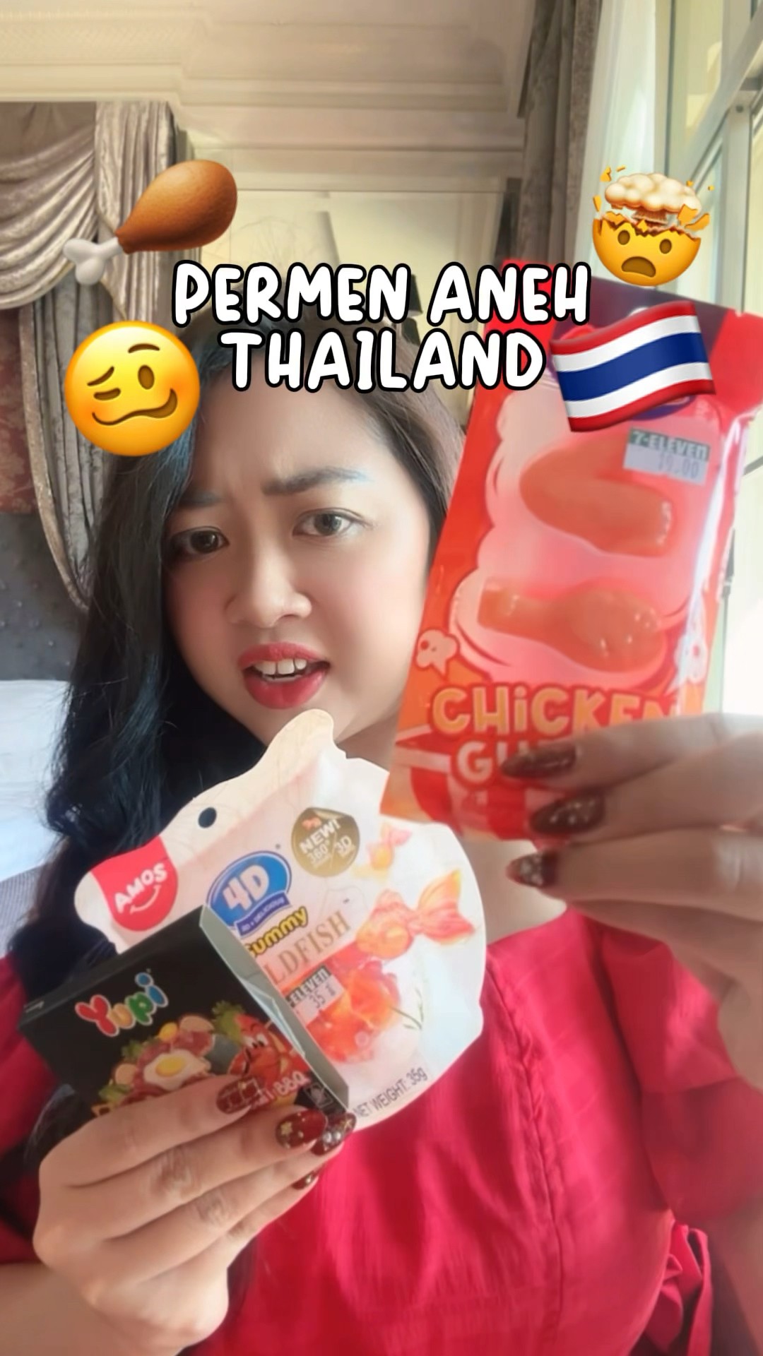 PERMEN ANEH THAILAND ?? | Klara Tania #shorts