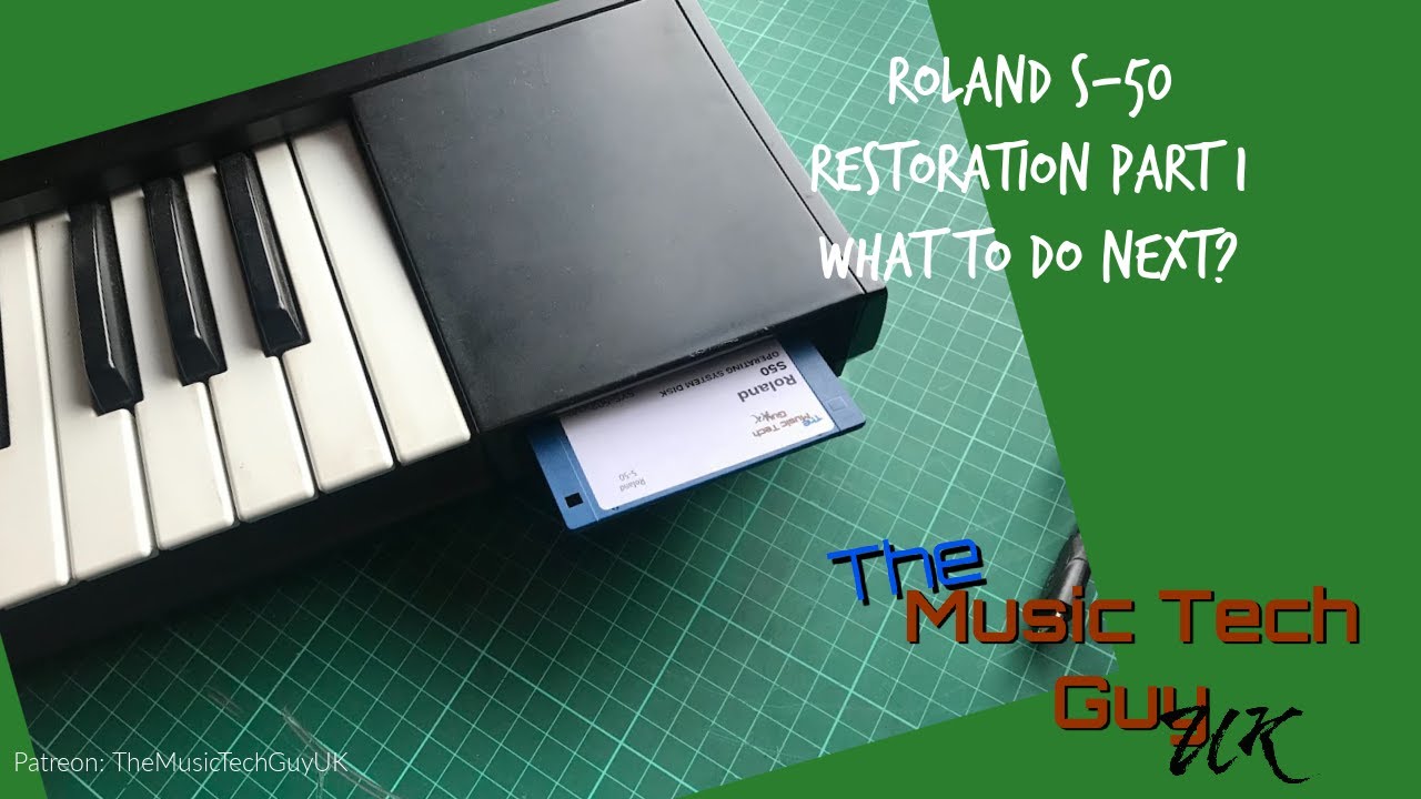Roland S-50 - What to do next? - Restoration Part 1 - YouTube