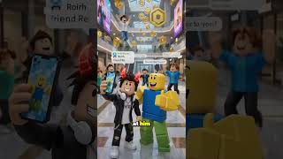 Noob Gets 1 BILLION ROBUX! 😱 #robloxcommunity #robloxnoob #gaming #gamingshorts