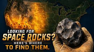 The Meteorite Map of America — Where Space Rocks Actually Land (and Where to Find Them)