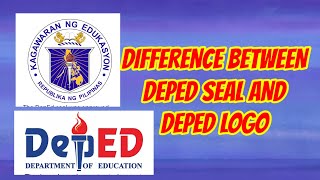 DIFFERENCE BETWEEN DEPED SEAL AND DEPED LOGO