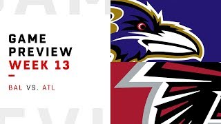 Baltimore Ravens vs. Atlanta Falcons | Week 13 Game Preview | NFL Playbook