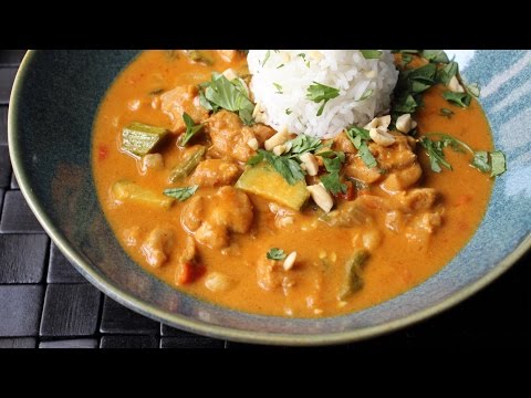 Peanut Curry Chicken - How to Make Chicken with Peanut Curry Sauce