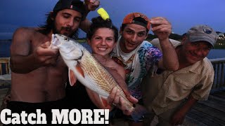 Redfish Bait Tips (Puppy Drum Fishing): How to Fish Shrimp Lures w/ Popping Cork for Redfish | SFSC