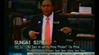 Samy Vellu Shouted In Parliament