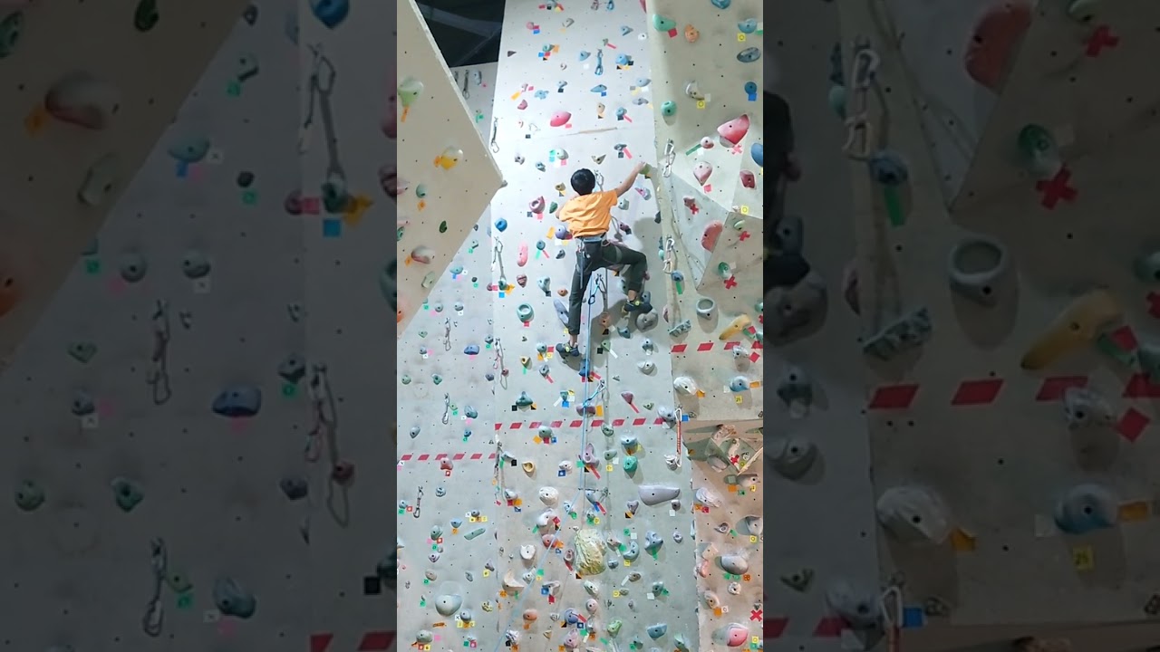 【リード】白■テープ課題 10a【クライミング】