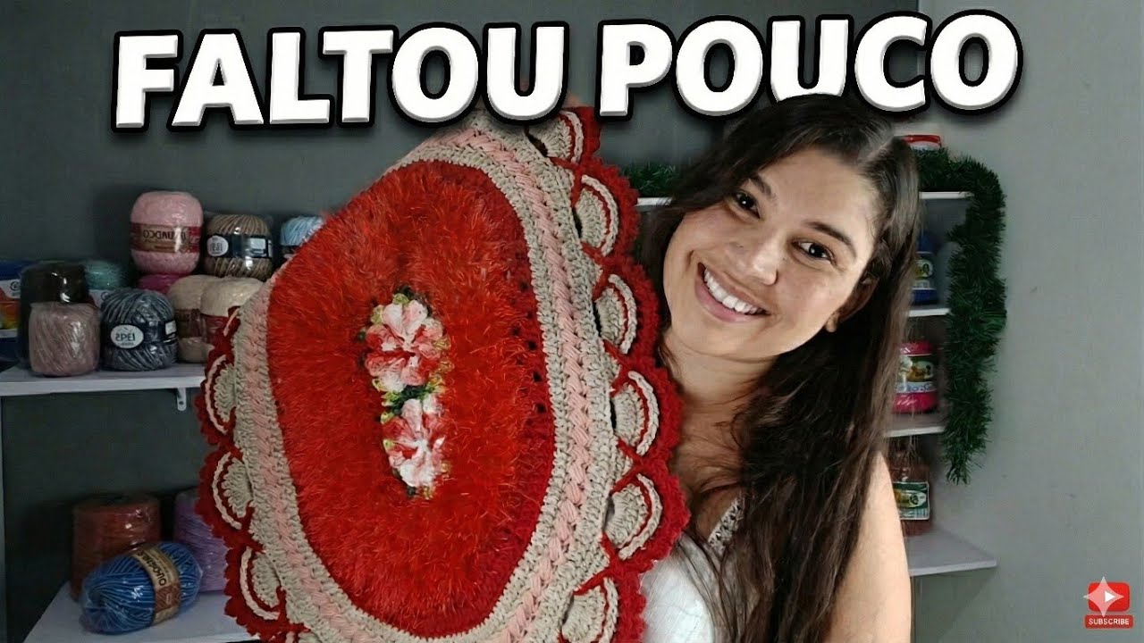 Produção do mês no crochê: peças, preços e total faturado