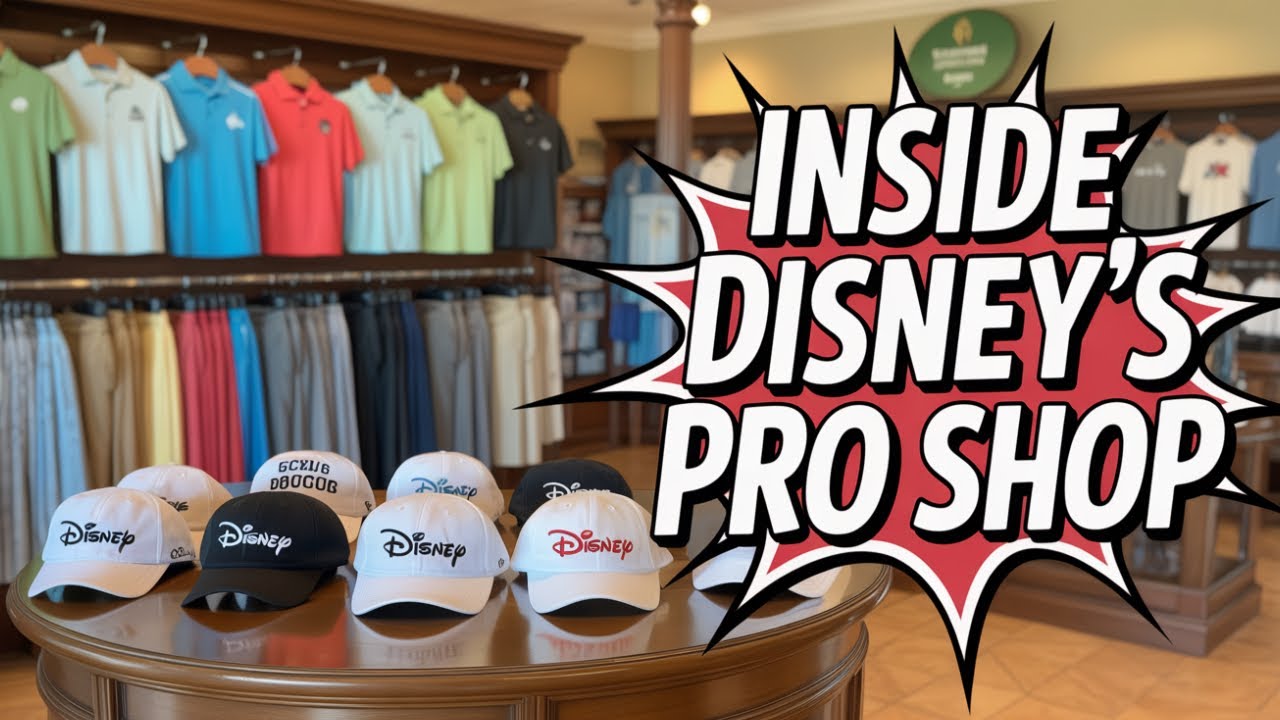 Disney's Golf Pro Shop: The Coolest Gear in the World