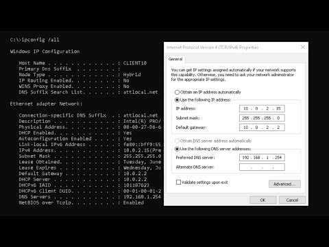 Microsoft Windows TCP/IP Configuration Overview