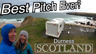 NC500 Part 8  Sango Sands Camping at Durness and a visit to Smoo Cave & Cocoa Mountain
