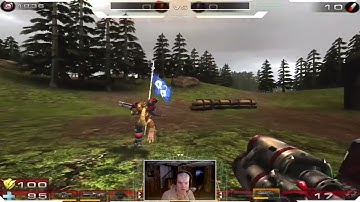 WedgeBob Plays Unreal Tournament 2004 - Capture the Flag - CTF-GrassyKnoll