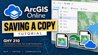 Ghy 210 - Arcgis Online Tutorial Saving A Copy Of A Map