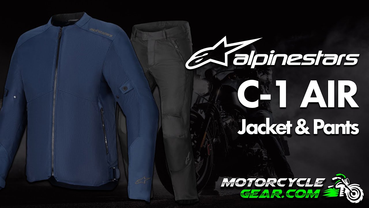 ALPINESTARS C-1 Air Jacket & Pants Review - YouTube