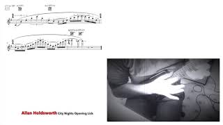 Allan Holdsworth City Nights Openinglick