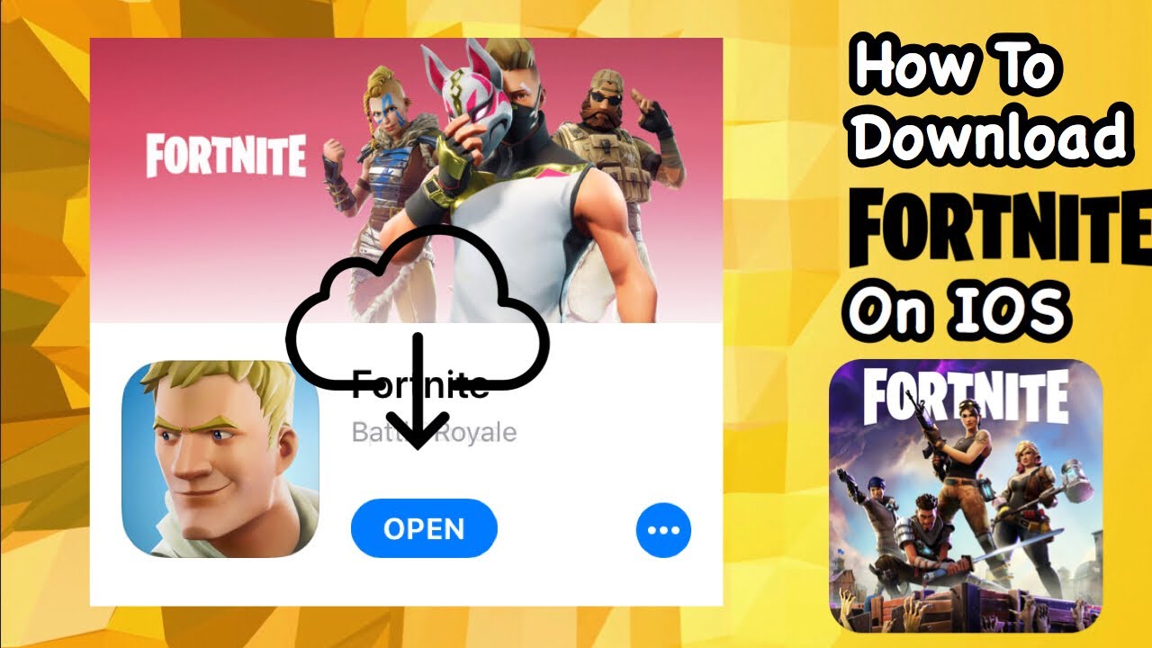 How To Download Fortnite IOS How To YouTube