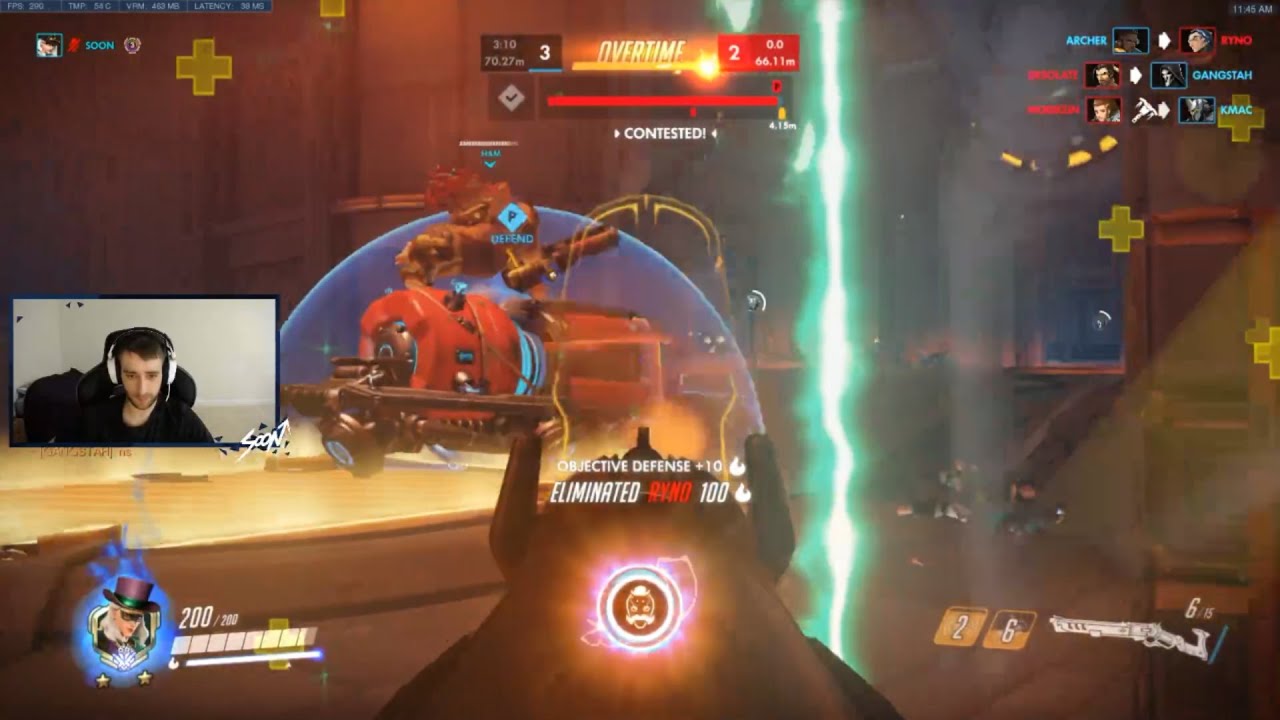 Overwatch Top Ranked Ashe Gameplay By SoOn