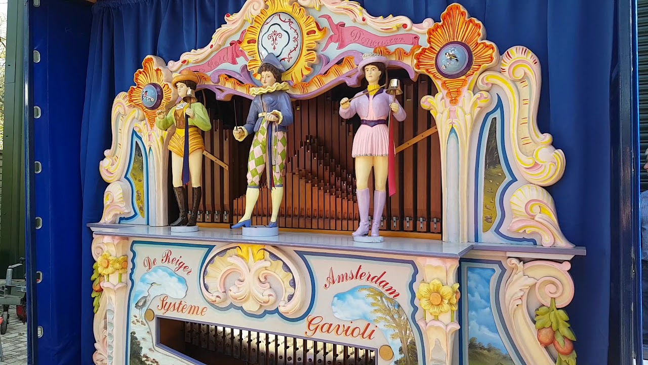 Systeme Gavioli street organ. De Reiger at the MOOS AGM in cornwall
