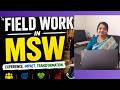 MSW Field Work Explained | Components, Evaluation &amp; Practicum Structure | Learn with Dr. Sindhu