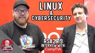 Linux, CompTIA, & Certifications with Dr. James Stanger at RSA2019