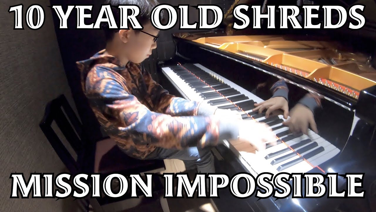 10 Year Old Prodigy Shreds Jazz Arrangement of Mission Impossible