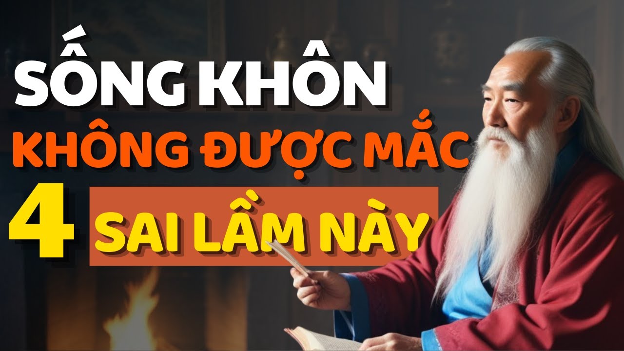 Cổ Nhân Dạy SỐNG KHÔN KHÔNG ĐƯỢC MẮC PHẢI 4 SAI LẦM NÀY - Triết Lý Cuộc ...