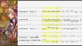 Setsunai Sandglass/Poppin'Party Band Score