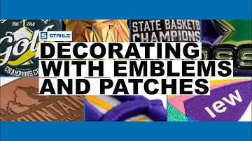 Getting Started with Emblems & Patches Webinar