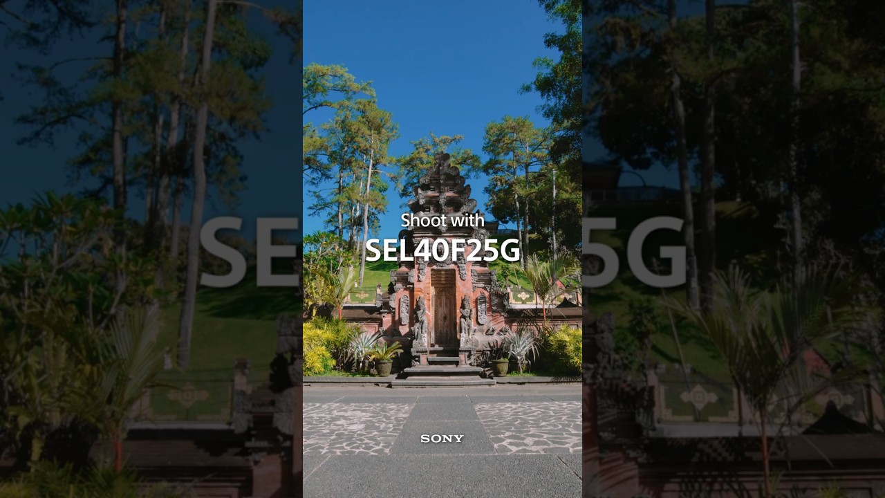 낯선 풍경에 깊이를 더하는 여정,  Shoot with. SEL40F25G – 발리 띠르타 엠풀 사원 (Pura Tirta Emul)