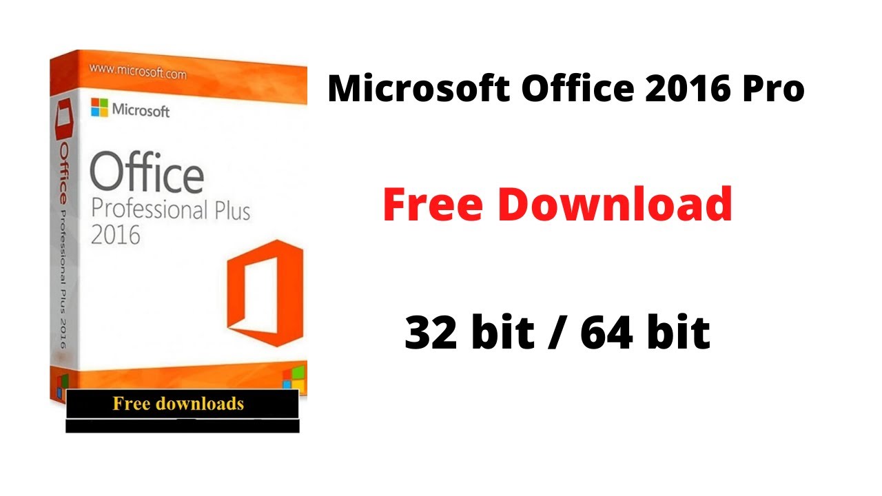 microsoft office 2016 pro free download