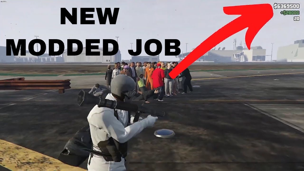 *IT'S BACK* 10K PER KILL MODDED JOB GTA 5! (PS4/XBOX/PC) GTA 5 Solo