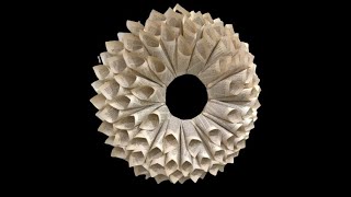 Book Page Wreath Tutorial