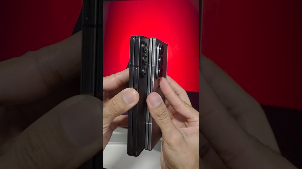 Samsung Z Fold 5 to Z Fold 7 is insane 🔥