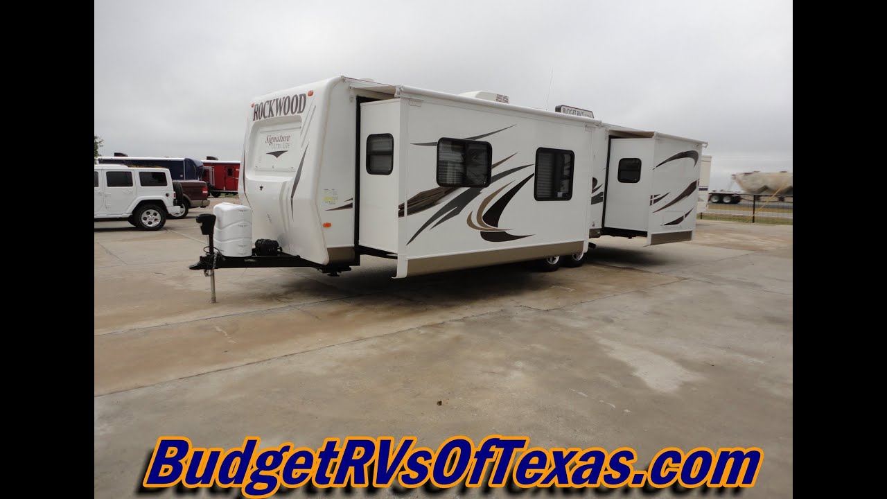 2013 Rockwood Signature Ultralite 8319SS Luxury Bumper Pull Travel