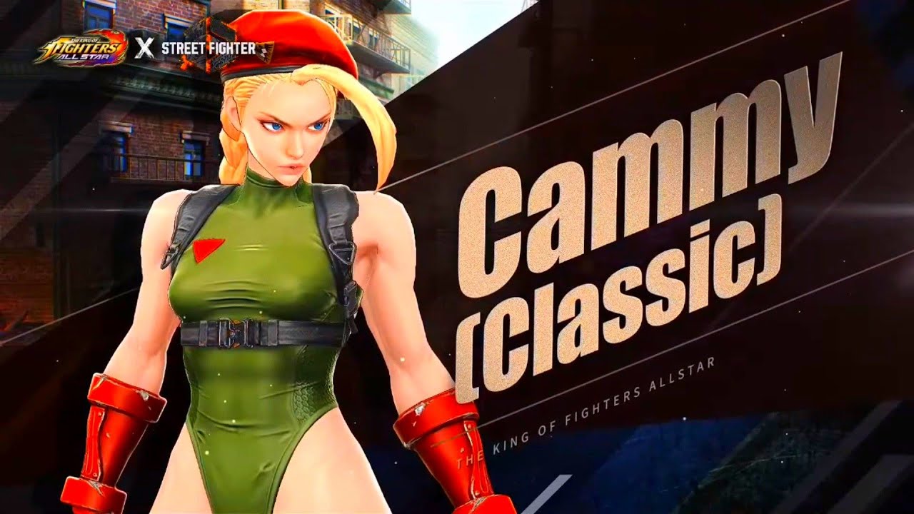 UE CLASSIC CAMMY REVEAL TRAILER AND GAMEPLAY - KOF ALL STAR