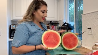 Best EVER Watermelon Strawberry Margarita!