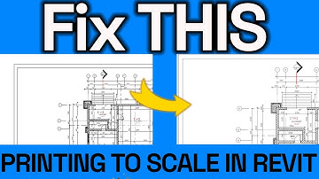 FIX THIS ERROR WHEN EXPORTING OR PRINTING SHEETS IN REVIT. How to Print To Scale in Revit.