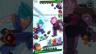 "LR ULTRA Supervillain Goku Black Rose Got Cooked by ULTRA Vegito Blue🤯🔥!" #dragonballlegends #dbl