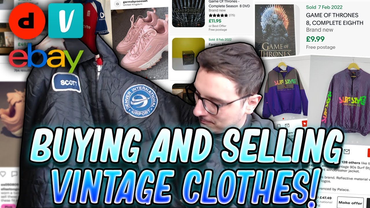 HOW TO MAKE MONEY FROM VINTAGE CLOTHES! BUYING AND SELLING VINTAGE