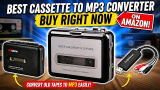 Best Cassette to MP3 Converter on Amazon BUY RIGHT NOW | Convert Tapes Easily