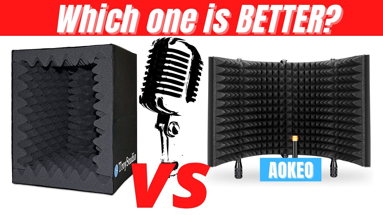 Vocal Booth vs Relfection Filter. Which One Should You Get?