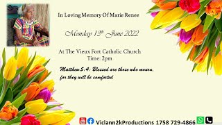 In Loving Memory Of Marie Renee Better Known As Ma Lollipop