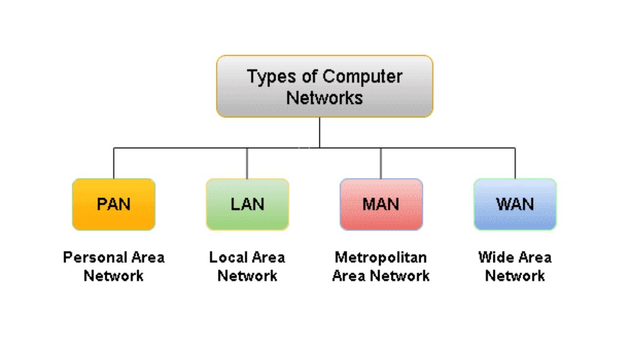 Types of Computer Network? PAN LAN MAN & WAN| in urdu - YouTube