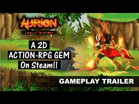 Aurion A 2d Action Rpg Gem On Steam Made For The Real Retrogamer Gameplay Trailer 1 2 Youtube