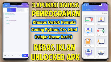 3 Aplikasi Belajar Bahasa Pemrograman Python, C++ dan Android Developer