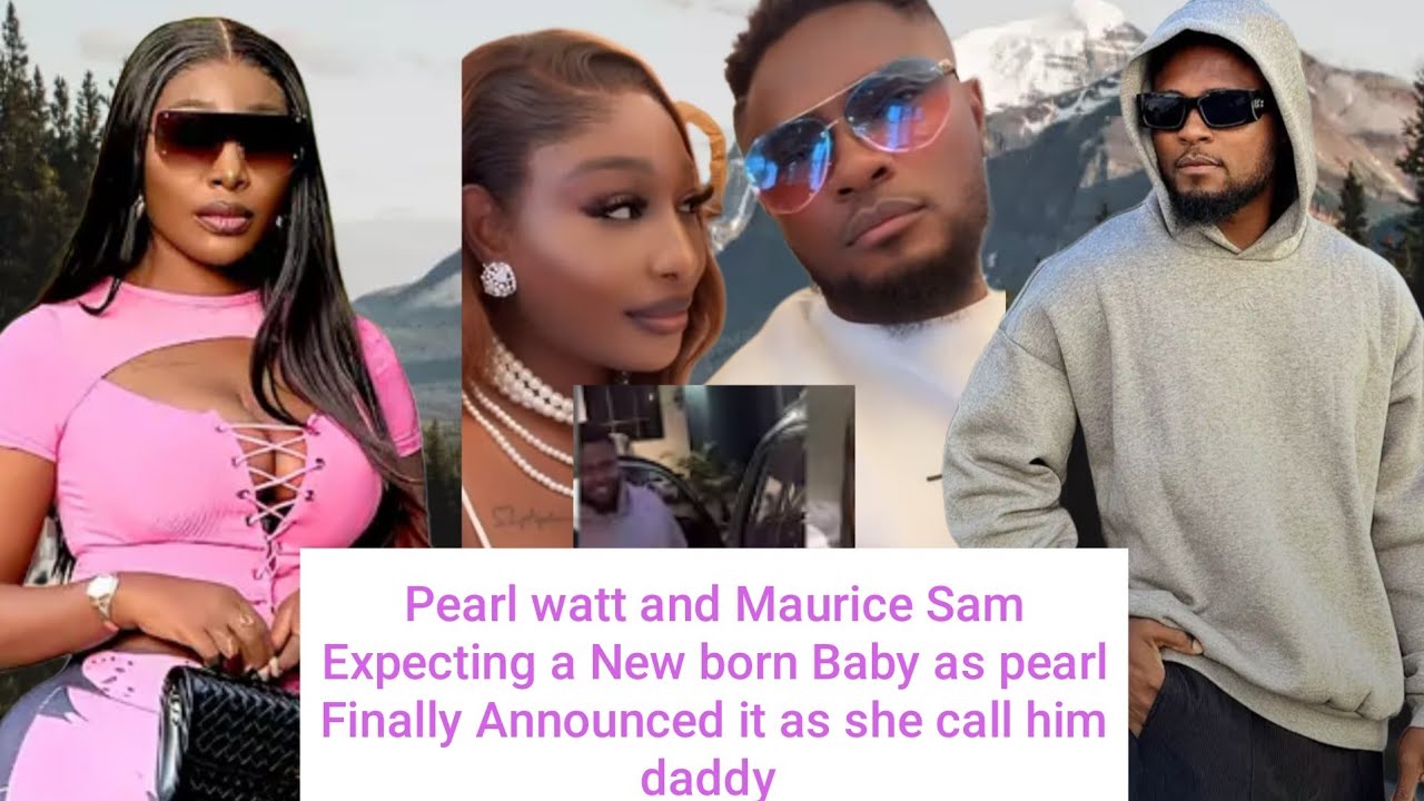 Перл Уотт и Морис Сэм ожидают новорожденного ребенка, о чем Перл Уотт наконец объявила.