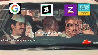 Meme yang lagi viral 3 orang Arab nyanyi di mobil