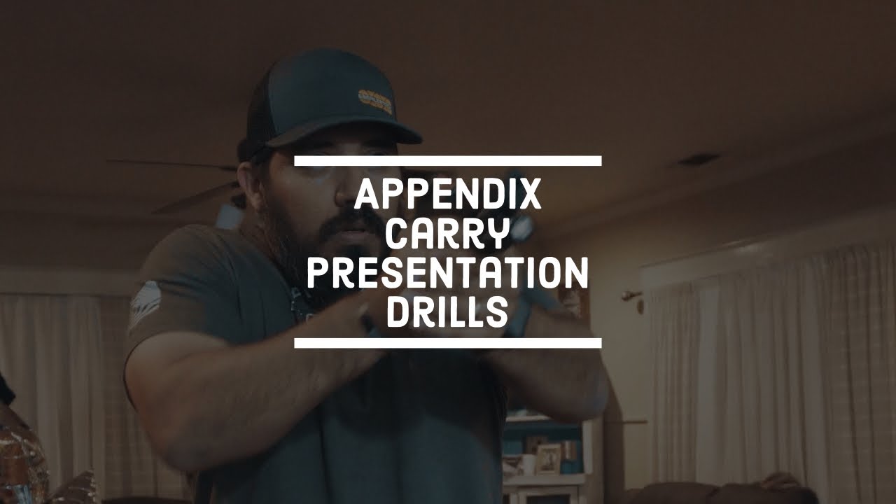 Focusing on the fundamentals of presentation from appendix carry and then a mag change. 