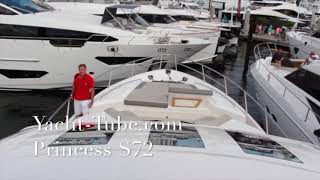 Princess S72 Yacht-tube Walk-thru