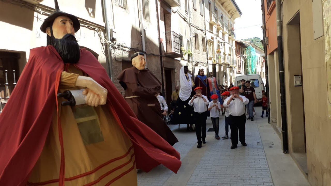 Gaiteros de Estella. Fiestas del barrio de San Pedro