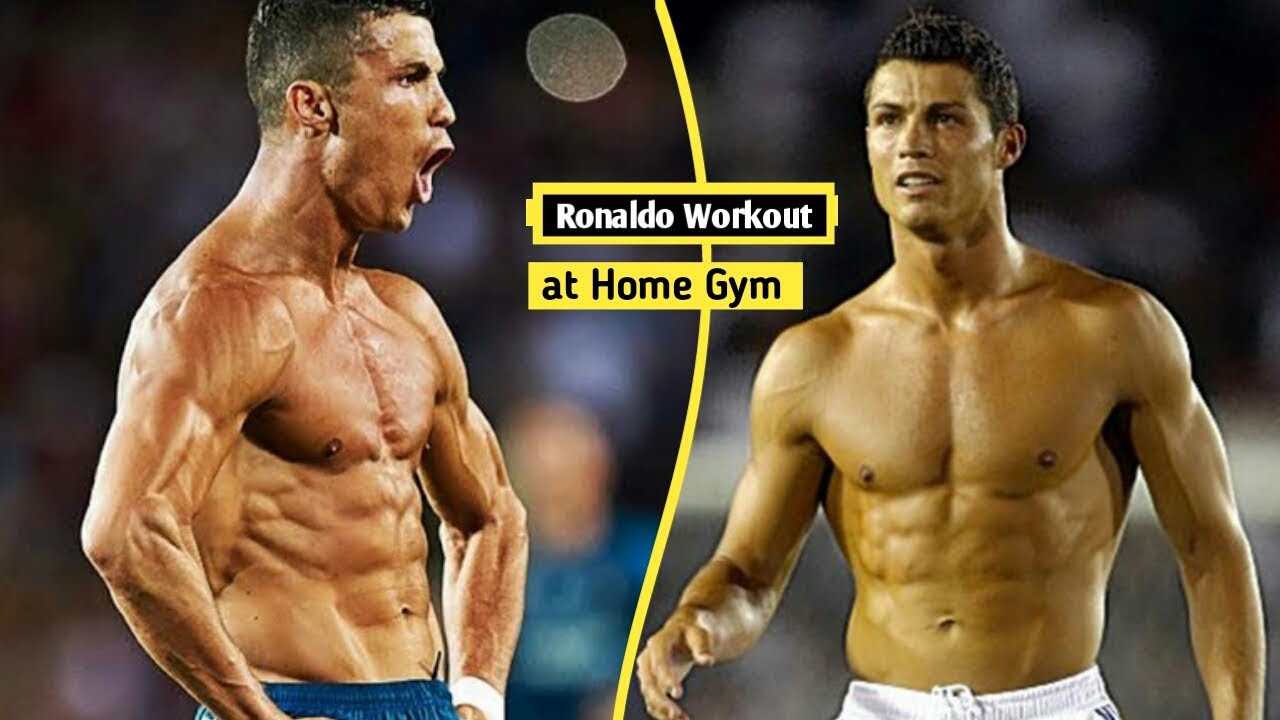 Cristiano Ronaldo Motivational Workout At Home Gym | Epic Exercise Tips ...